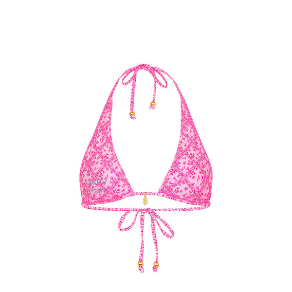Bind Tie Halter Bikini Top - Starlight Saloon