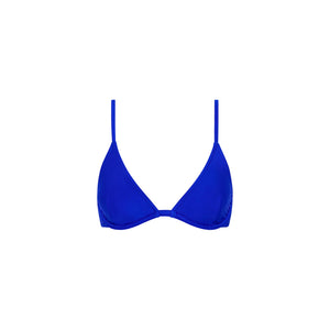 Underwire Triangle B-C Cup Bikini Top - Blue Lagoon