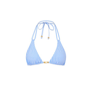 Simple Strap Halter Bikini Top - Skinny Dip