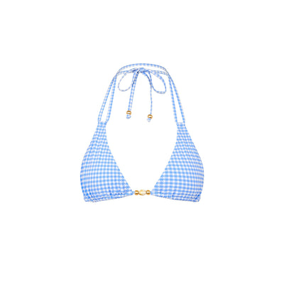 Simple Strap Halter BIkini Top - Skinny Dip