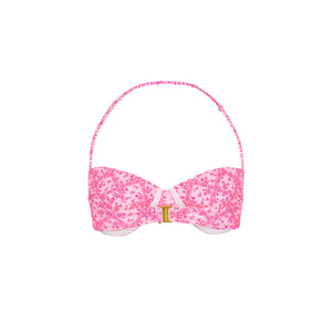 Retro Balconette Bra Bikini Top - Starlight Saloon