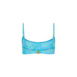 Invisible Underwire Crop Bikini Top - Stargaze