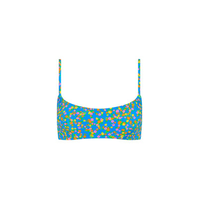 Invisible Underwire Crop Bikini Top - La Belle