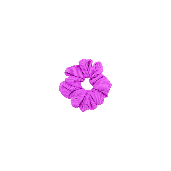 Scrunchie - Electric Violet Ribbed