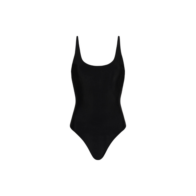 One Piece Swimwear - Pitch Black